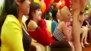 CFNM sluts giving brain to strippers