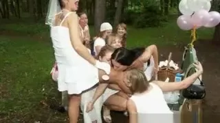 Real Hot Brides Upskirts!