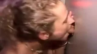Blonde Amateur Swallows Cock And Cum At Glory Hole