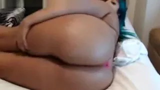 Hot Latina With A Huge Ass Playing