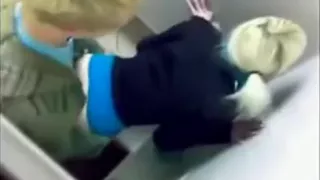 Group of amateur college teen babes sucking cock at party