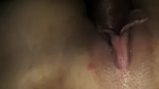 Interracial Watched by Cuckold