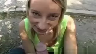 Lovely Czech hottie agrees to have sex in public for good