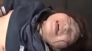 Innocent asian teeny getting face and mouth cum filled