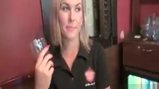 Hot sexy body nasty big boobed blonde