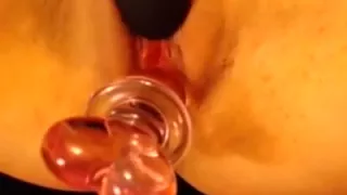 Szilvia Lauren masturbating her twat with a hard toy