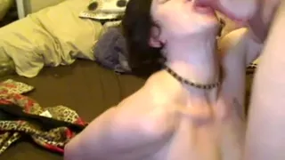 Busty amateur grandma cumshot vibrator masturbation