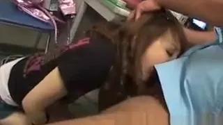 Super hot asian babes sucking and fucking