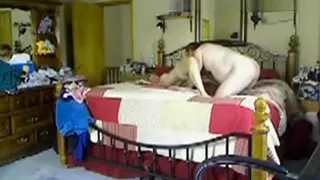 my blonde mum and her new boyfriend  on spy cam