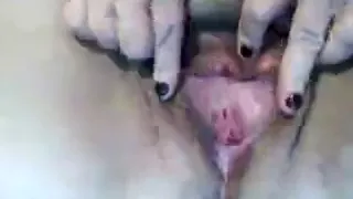 BBW Showing Off Her Pussy Close Up