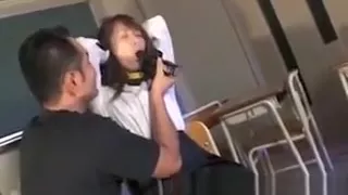 Cute asian schoolgirl fucked hard