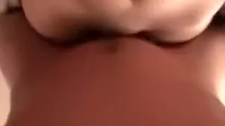 Redhead slut giving handjob