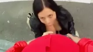 Nasty Hoe Sucks Stranger In The Parking Lot
