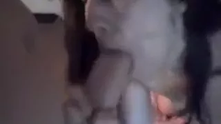 Lustfull Girl licks at some dong