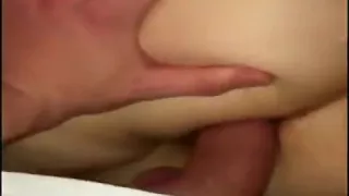 Amateur couple anal fucking POV style