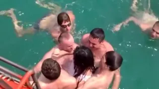 French Amateur Teen in Group Sex