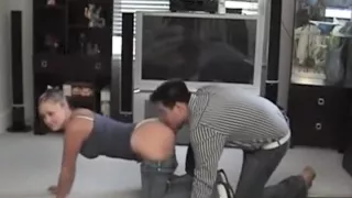 Amazing hot big boobed blonde slut takes