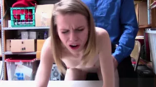 Shoplifting Teen Catarina Gets Banged