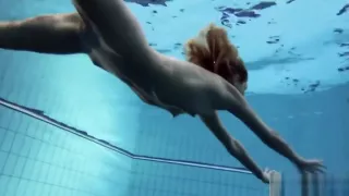 Nastya enjoys being naked in public