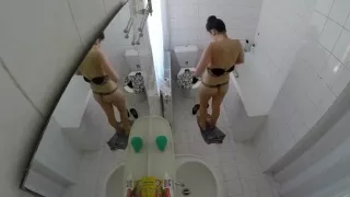 Hidden Camera Bath-Room.