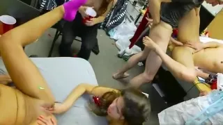 Horny Teen Whores Love Intense Sex Party
