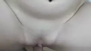 Slutty Chick Gets Banged And Jizzed On By Boyfriend