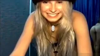 Teen Scarlett dancing in tan pantyhose