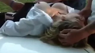 Crazy private hairy pussy, missionary, creampie porn video