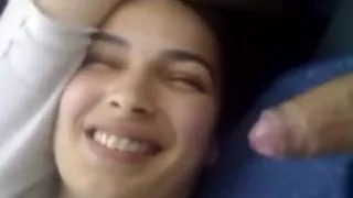 Amazing amateur blowjob, brunette, closeup sex clip