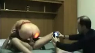 Amazing private cute, brunette, closeup adult clip