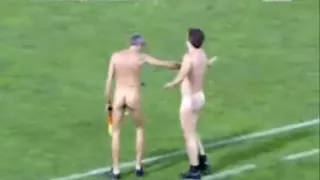 Amazing exclusive funny, saggy nuts sex scene