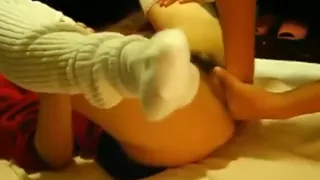 Exotic exclusive fingering, hairy pussy, big boobs porn video