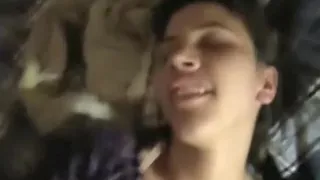 Blasen, Brünette Frauen, Paar, Handarbeit, Lange Haare, Mager