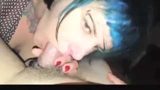 Amazing amateur blowjob, interracial, oral sex movie