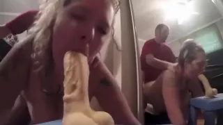 Incredible private tattoo, curvy, housewife porn video