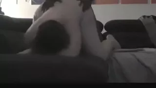 Horny exclusive doggystyle, thong, interracial xxx clip