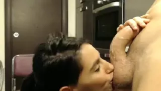 Slut Looks Into The Camera While Filled With Cock