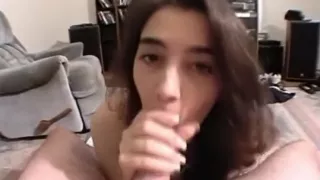 Teen Is Cumshot In Her Eyes