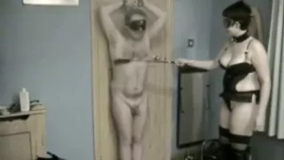 Femdom Kate and her her slave Harry