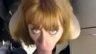 Big meloned anime redhead takes a cock