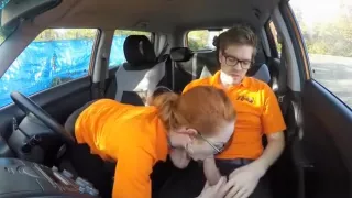 Sweet teen Ella Hughes fucked by her driving instructor