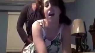 Amateur Busty Brunette is Dreamy And Creamy