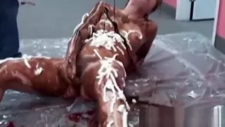 Brunette Kierra Candy And Utilizes Cream