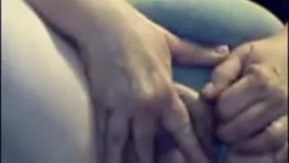 Granny and her big scary boobs on webcam skype