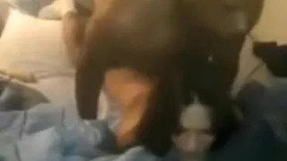 College babe first time black cock in her pussy