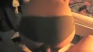 Girlfriend with perfect ass rides me