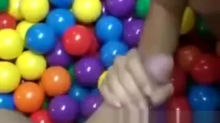 Small tits teen girls naked in ball pit