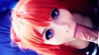 Babe Deepthroat Blowjob 2