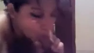 Latin Wife Giving A Blowjob Point Of View