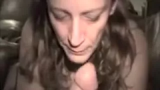 Crazy crackhead gives blowjob after chat